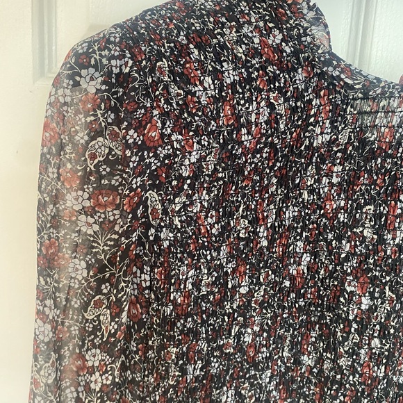 RUSHED floral blouse by Veronica beard - Picture 2 of 3